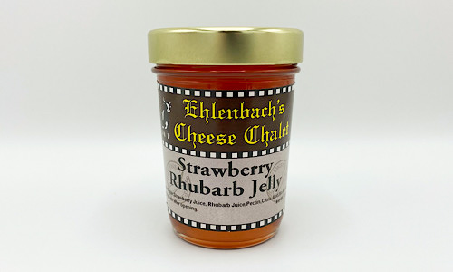 9-1/2oz. Jams and Jellies - Strawberry and Rhubarb Jelly